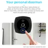 4.3 Inch Intelligent Electronic Cat Eye Camera Control Doorbell Night Vision Video Recording Doorbell Home Safety Door Monitor Video Intercom