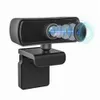 Webcams Mini Webcam 2K Full HD, caméra Web, Microphone intégré, prise USB, pour PC, Mac, ordinateur portable, Xbox, Skype, bureau, YouTubeL240105