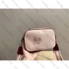 Top 5A beliebte Luxus -Designer -Handtaschen -Kamera -Taschen Umhängetaschen Crossbody Bag Wallet Wallet Mischnähte Design Verstellbarer Schultergurt Clutch -Tasche
