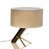 Table Lamps Side For Bedrooms Modern Tripod Lamp Bedside Desk El Home Living Room Decoration