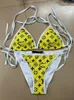 Projektantki stroju kąpielowego Kobiety w stylu stringi vintage mikro pokrywka dla kobiet bikini zestawy kąpielowe stroje kąpielowe letnie plażowe ubrania stupionowe ww44