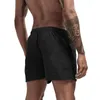 Shorts masculinos verão casual ginásio fitness secagem rápida moletom correndo treinamento basquete calças curtas masculino diariamente