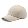 Ball Caps Heren Dames Effen Gebogen Zonneklep Baseball Cap Hoed Effen Kleur Modieus Verstelbaar