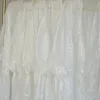 Vêtements ethniques Ramadan Plus Taille Blanc Mesh Broderie Ouvert Abayas pour Femme Manches Bouffantes Kimono Dubaï Turquie Kaftan Cardigan Robe Musulman