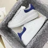 Designer skor överdimensionerad sneaker plattform herr kvinnor vit svart läder mocka sammet lägenheter snörning chaussures de espadrilles scarpe sports tränare med ruta 35-48