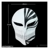 Party Masks Death Ichigo Kurosaki Bleach Christmas Dance Masquerade Cosplay Halloween Cool Mask 220705 Drop Delivery Home Garden Festi OT57B