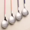 8Pcs Tableware Set Stainelss Steel Cutlery Set Korean Spoons Chopsticks Dinner Set Kitchenware Dinnerware Set Spoon Cutlery Set 240108