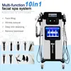 10 in 1 Oxygen Jet Peel Oxygention Facial Machine for Skin Care Beauty Machines Crystal Diamond Microdermabrasion Water Peeling