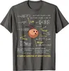 Erkekler Tişört Basit Bir Ağırlık Oranları Soru Komik Matematik T-Shirt Pamuk Üstler Tees Casual Sade Özel Gömlek