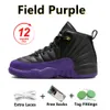 Jumpman 12 12s Cherry kids toddler basketball shoes Red Taxi Twelve XII Black White Field Purple Dark Concord Flu Game Royalty boys girls sports Baby sneakers 25-35