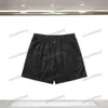 xinxinbuy 2024 Men kvinnliga designer shorts mörk mönstrad jacquard tyg kort svart vit brun grå m-2xl