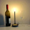 Lampes de table Lampe sans fil Forme de bougie innovante 3 niveaux de luminosité Dimmable Bureau LED rechargeable