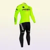 Cycling Jersey Sets Tour of Italy Warm Winter Thermal Fleece Cycling Jersey Sets Men Outdoor Riding MTB Ropa Ciclismo Bib Pants SE2435976