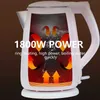 الغلايا الكهربائية Joyoung F626 Electric Kettle 1.5L 304 وعاء تسخين المياه الفولاذ المقاوم للصدأ 1800W الطاقة التلقائية السريعة قبالة Samovar Home Appliance YQ240109