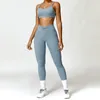 Leggings Femmes Moditin Femmes Gym Set Rassemblé Assez Sexy Soutien-Gorge Hauts Taille Haute Pantalon Serré Avec Poches Sans Couture Push Up Vêtements D'entraînement