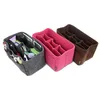 Wholikes Vilten Doek Insert Bag Organizer Make Handtas Organizer Multifunctionele Travel Insert Handtas Draagbare Cosmetic2167145