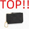 Mini Wallet TOP. M82961 KEY POUCH / Designer Card Case Holder Coin Purse Denim Pochette Cles Bag Charm Organizer Wallets