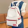 School Bags Fashion Ladies Pink Book Bag Cool Women Student Leisure Backpack Teen Laptop Female College Trendy Girl Nylon SchoolBag