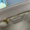 Tragetaschen, Designer-Handtaschen für Damen, Schultertasche, Designer-Tasche, hochwertige Kette, modisch, klassisch, Weiß