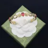 projektant biżuterii bransoletka Diamentowa bransoletka projektant dla kobiet mężczyzn Vintage Srebrna Złota Brześniczka luksusowa biżuteria kryształowe mankiety bransoletki projektanci biżuterii projektanci