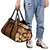 Storage Bags Outdoor Firewood Bag Amazon Portable Durable Logging Multi-functional Tote