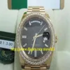 store361 new arrive watches Top High Quality Automatic Mens WatchesII 40mm President 18kt Yellow Gold Black Baguette Dial 228348307c