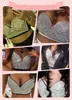 Pants Sexy Diamond Push Up Bra Women Lingerie Party Underwear Ladies Bralette Chest Binder Y2k Corset Woman Clothes Ropa Mujer