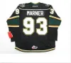 Jerseys Hockey Custom Ohl London Knights CCM Premer 7185 93 Mitch Marner Jersey Mitch Marner 자수 S Hockey Jersey Green Black 100% STI TI