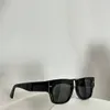 Quadratische Sonnenbrille 4451 Schwarz Dunkelgraue Linse Männer Frauen Sonnenschutz Brillen Brillen Gafas de Sol UV400 Brillen mit Box