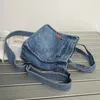 Bolsas de ombro de ombro de alta qualidade pano de jeans feminino pequena menina pequena bolsa casual bolsa