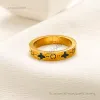 designer jewelry rings Luxury Style Love Wedding Ring Vintage Charm Gold Plated Couple Ring New Designer Women Cluster Ring Box Packaging High Quality Jewelry