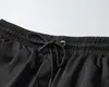 Mäns shorts 2024 Designer Elastic Band broderade brev 100% Pure Cotton Casual Fashion Sportwear Summer Men's Beach Pants Black and White Asian Size M-3XL