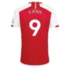 Arsenal23 24 SAKA ARsen maillots de football SMITH ROWE G.JESUS SALIBA Fans version joueur Odegaard Martinelli 23 24 NKETIAH kits de football chemise hommes enfants garçons ensembles uniformes