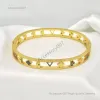 designer sieraden armband Luxe sieraden bedelarmband Vrouwen Bangle Letter Plated roestvrij staal 18K gouden polsbandje Party Gifts Accessoires uitgehold