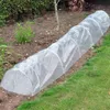 Garden Poly Tunnel Greenhouse Vegetable Fruit Plants Care Cover Metal Frame Protector Roof Panels Foil Garden Green House 240108