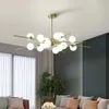 Lampadari Nordico Moderno Lampada a Sospensione di Lusso Semplice Fagiolo Magico Molecolare Lampada a Sospensione Sala da Pranzo Soggiorno Camera da Letto Lampadario