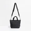 Fashion Lingge Quilted Women Handbags Designer Padded Shoulder Bag Nylon Down Cotton Crossbody Small Tote Pillow Puffy Purse 240108