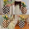 Planters Pots Decorative Irregular Checkerboard Vase Living Room Desktop Flower Pot Nordic Ornaments Flowers Organizer for Dining Room Kitchen YQ240109