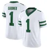 Aaron Rodgers Ahmad Sauce Gardner Football Jersey Mark Gastineau Zach Garrett Darrelle Revis Wilson Dalvin Cook Joe Klecko Quinnen Williams Breece Men Women Youth