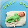 Andere 3D Junge Mädchen Baby Puppe Bär Silikon Kuchen Form Baby Party Fondant Kuchen Dekorieren Werkzeuge Cupcake Schokolade Backformen