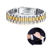 Manchet zwarte hematiet magnetische therapie horlogeband armband voor mannen roestvrijstalen schakelarmbanden cadeau hem haar Cx200731230P Drop Deliver Otvxg