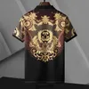 Mens Polo Shirt Printing Brodery Top T Shirts For Italy Fashion Polos Shirt Men High Street Cotton Tags Tops T Shirts