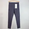 lu-066 Pantaloni da yoga Allinea collant multitasche a vita alta spazzolati su entrambi i lati Corsa in sella con colture a punti riflettenti lulumon