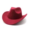 2024 NIEUWE Cowboy Hoeden voor Vrouwen Mannen Fedora Hoed Fedora mannen Cap Herfst Winter Jazz Top Caps Party Kerstcadeau 14 kleuren