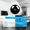 Wifi Panorama Camera Visione notturna 1080P Telecamera di sicurezza Monitoraggio del movimento APP Conversazione bidirezionale Sorveglianza Smart Home Camera Video CCTV