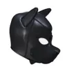 BDSM Bondage Maschera per caniFetish Slave Full Head Restraint Neoprene Puppy HoodColletto per cane Gioco di ruolo SM Giocattoli sessuali per coppie Negozio 240109