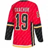 Elias 28 Lindholm Jersey 10 Jonathan Huberdeau 25 Jacob Markstrom 88 Andrew Mangiapane 91 Nazem Kadri 68 Jaromir Jagr Maillots de hockey Noir s