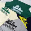 ALD Letter Print T-Shirts, kurzärmelige Designer-T-Shirts aus Baumwolle, lässiges T-Shirt