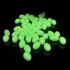 1500pcs Colorful Oval Hard Luminous Fishing Beads 3 x 4mm 4 6mm 5 8mm Sizes Mixed Sea Lure Floating Float with Box 240108