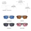 Gcv ultraleve quadro polarizado óculos de sol masculino moda esportes estilo condução pesca ao ar livre viagem uv óculos 240109